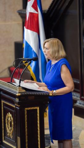 Intervención de Josefina Vidal en la Audiencia Pública Parlamentaria "Cuba Quiere Paz" Intervención de Josefina Vidal en la Audiencia Pública Parlamentaria "Cuba Quiere Paz"