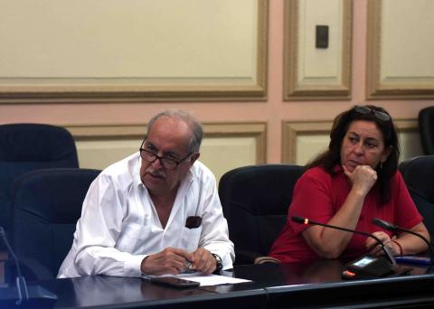 Intercambió Esteban Lazo con Cuerpo Diplomático de América Latina y el Caribe acreditado en Cuba