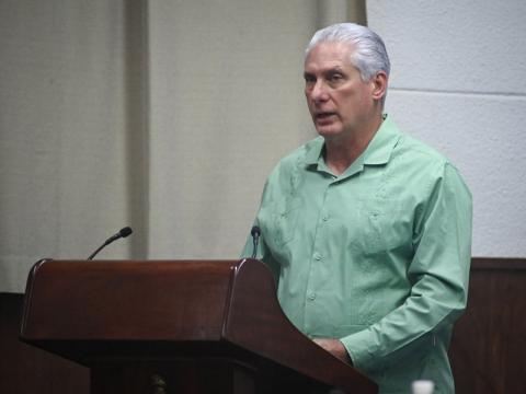 Discurso pronunciado por Miguel Díaz-Canel Bermúdez en la clausura del Pleno Extraordinario del Comité Central del Partido Comunista de Cuba Discurso pronunciado por Miguel Díaz-Canel Bermúdez en la clausura del Pleno Extraordinario del Comité Central del Partido Comunista de Cuba