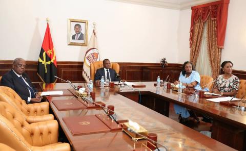 Intercambiaron presidentes de las asambleas nacionales de Cuba y Angola 