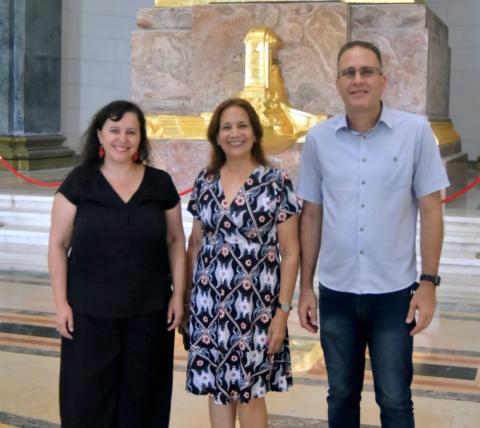 Intercambió Esteban Lazo con eurodiputada Ana Miranda y delegación solidaria española Intercambió Esteban Lazo con eurodiputada Ana Miranda y delegación solidaria española