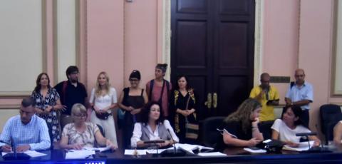 Intercambió Esteban Lazo con eurodiputada Ana Miranda y delegación solidaria española Intercambió Esteban Lazo con eurodiputada Ana Miranda y delegación solidaria española
