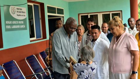 Visitó Esteban Lazo la provincia de Artemisa Visitó Esteban Lazo la provincia de Artemisa