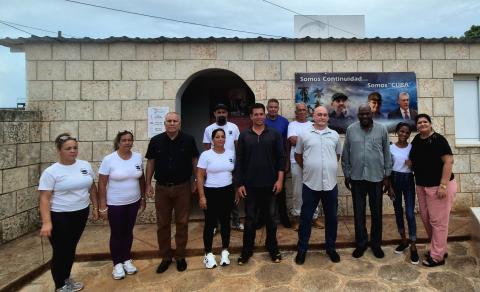 Visitó Esteban Lazo la provincia de Artemisa Visitó Esteban Lazo la provincia de Artemisa