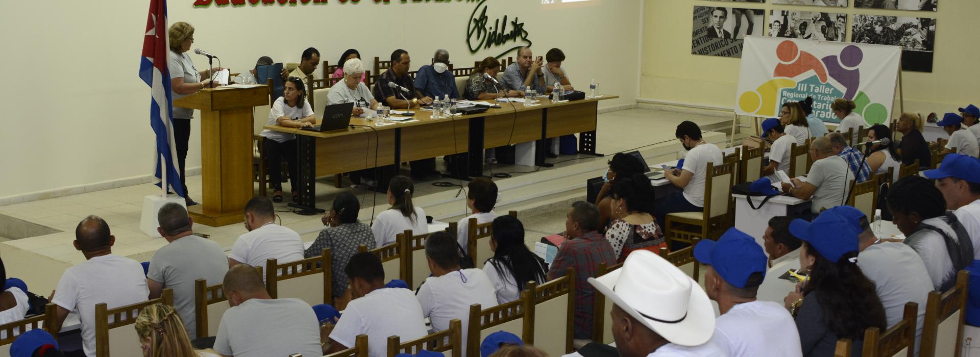 III Taller Regional de Trabajo Comunitario Integrado
