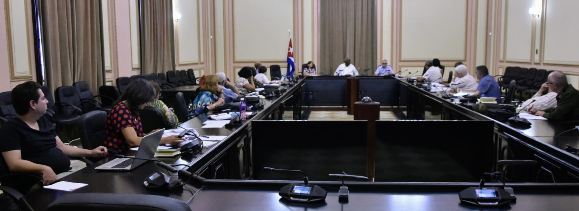 comisiones del Parlamento cubano