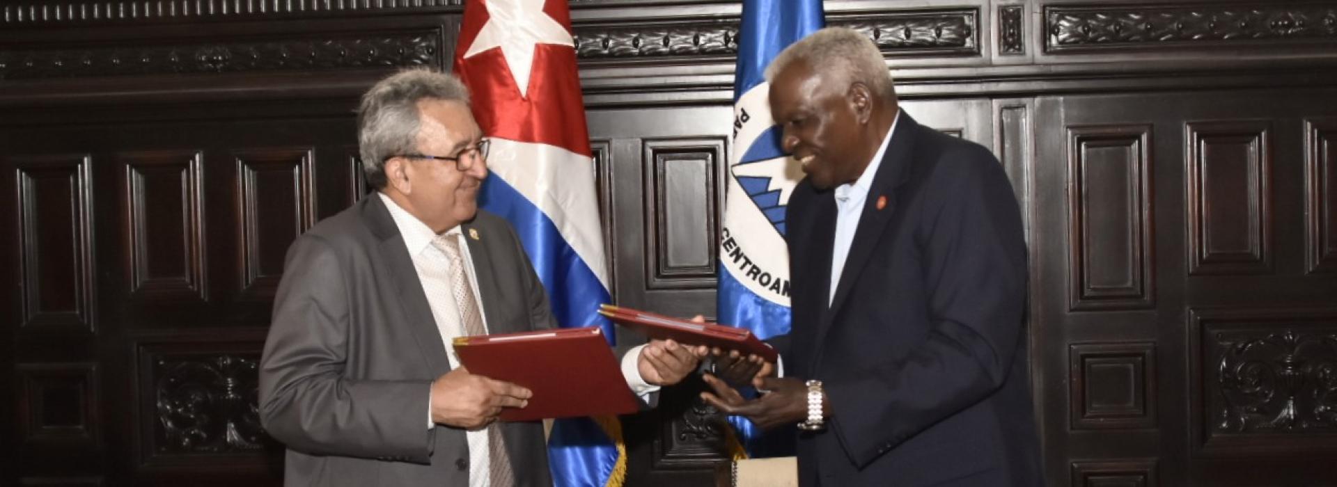 Suscriben Asamblea Nacional y Parlamento Centroamericano Acuerdo Marco de Cooperación Interinstitucional
