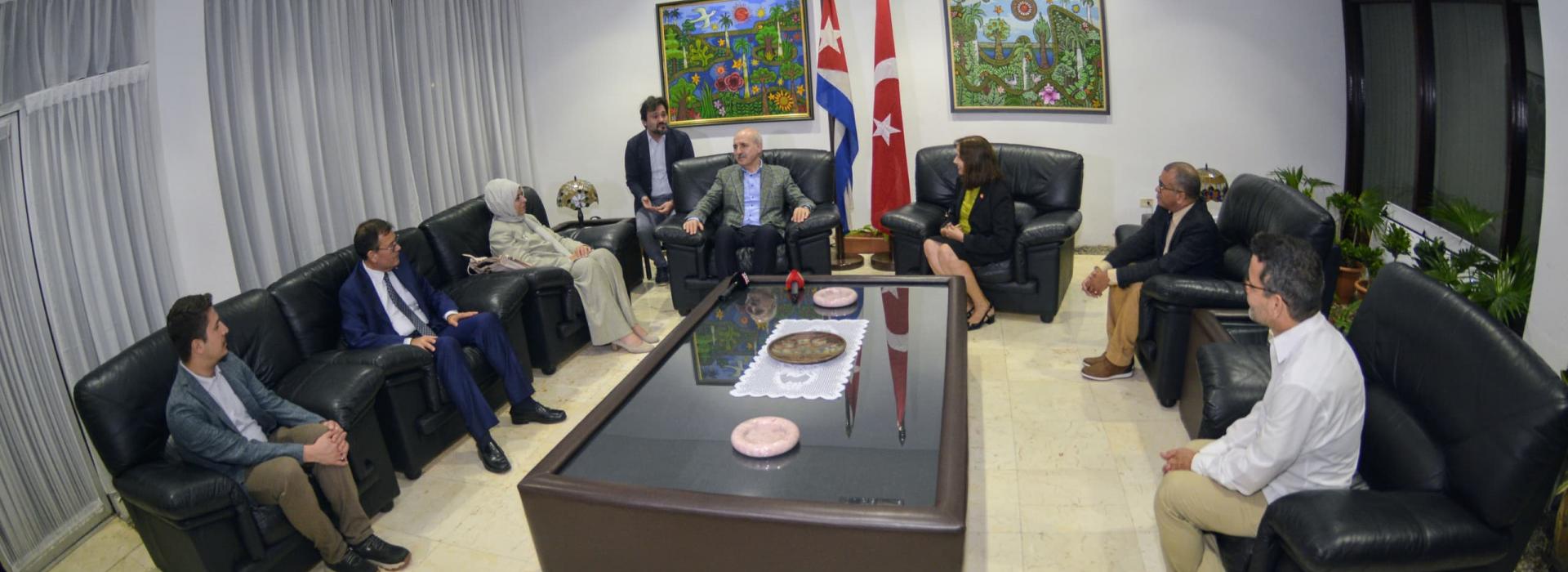 Presidente de la Gran Asamblea Nacional de Türkiye inicia visita oficial a Cuba