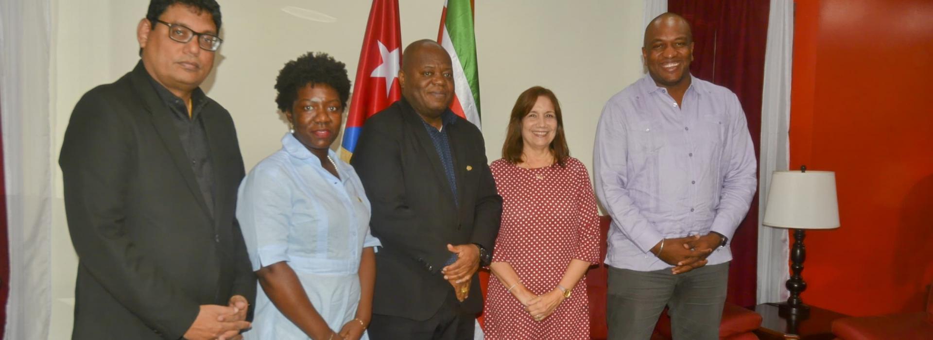 Presidente de la Asamblea Nacional de Surinam inicia visita oficial a Cuba 