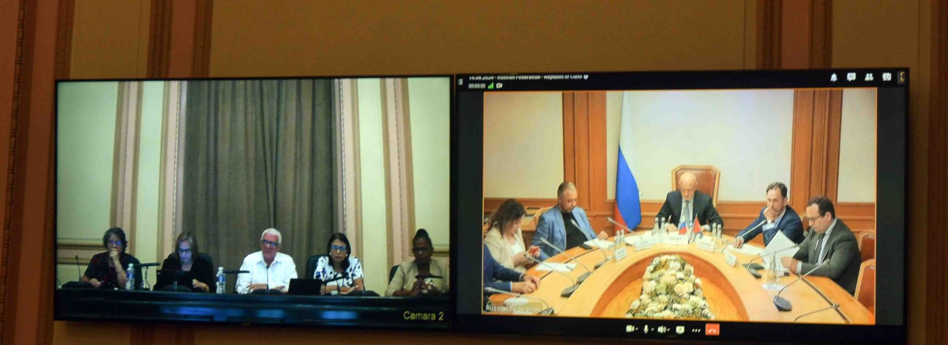 Parlamentarios de Cuba y Rusia abogan por continuar fortaleciendo relaciones económicas bilaterales