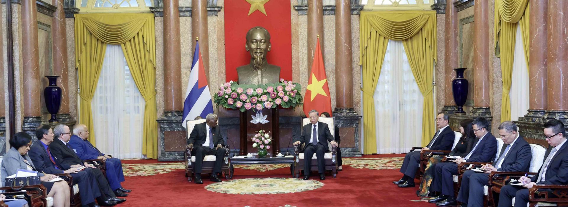 Sostiene Esteban Lazo conversaciones oficiales con las máximas autoridades de Vietnam