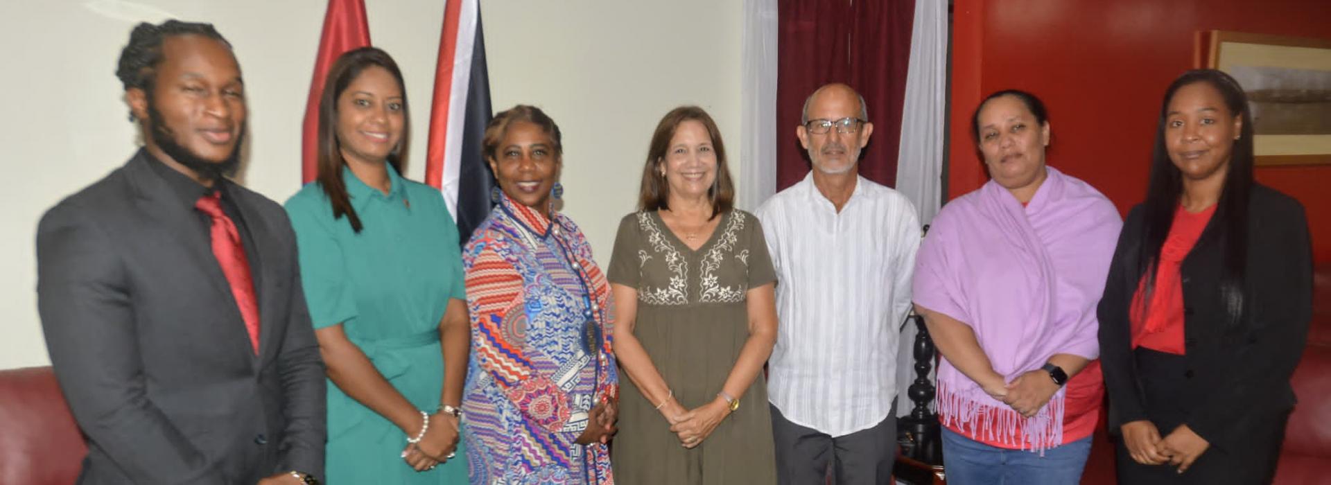 Llega a Cuba la Presidenta de la Cámara de Representantes de la República de Trinidad y Tobago