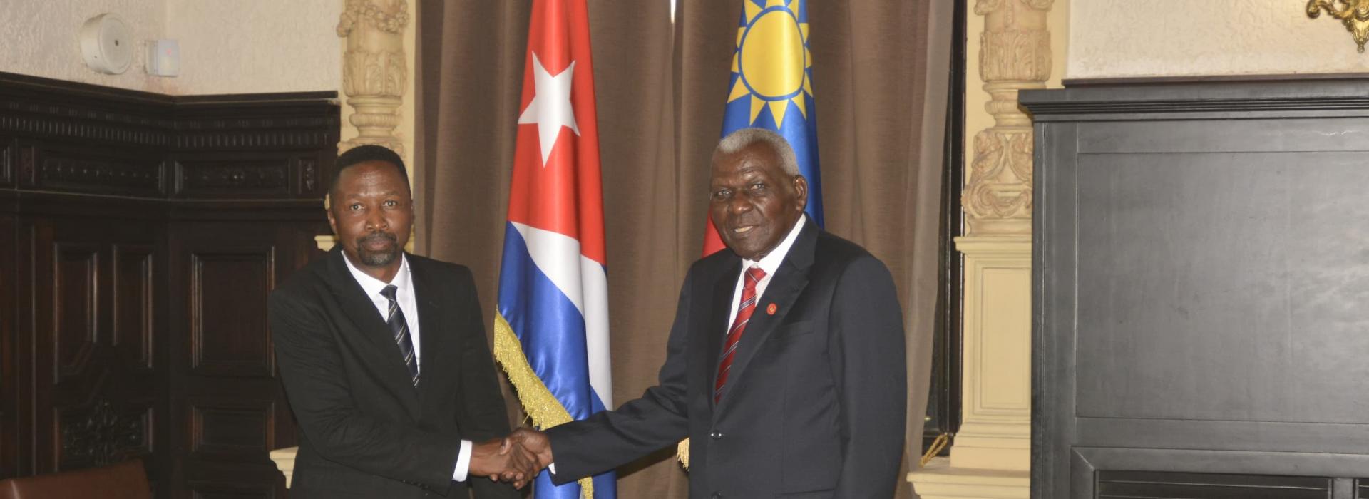 Cuba y Namibia, relaciones de estrecha hermandad