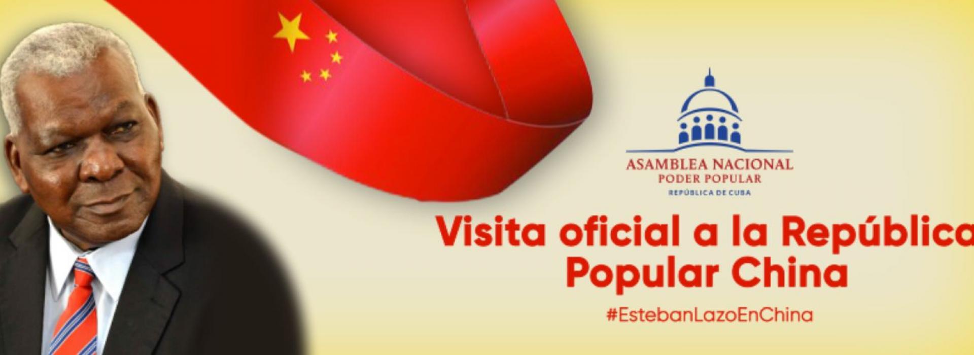 Inicia Esteban Lazo visita oficial a la República Popular China