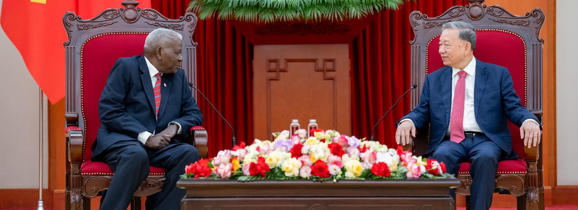 Sostiene Esteban Lazo encuentros con máximos dirigentes de Vietnam