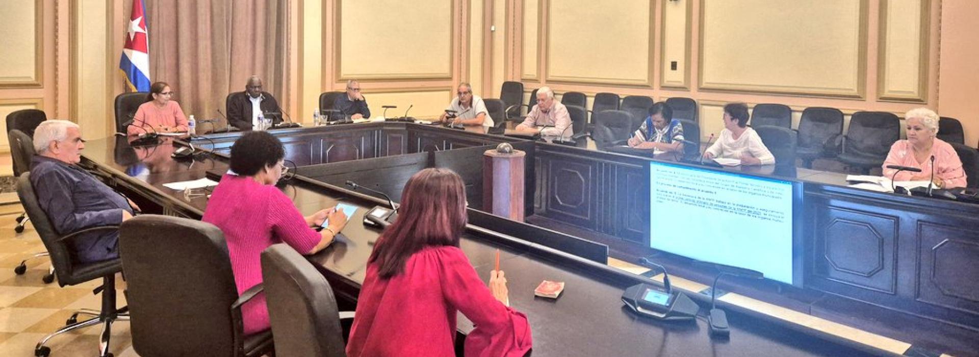 El desarrollo local centra análisis del Grupo de Asesoría Científica e Innovación de las Oficinas Auxiliares de la Asamblea Nacional del Poder Popular