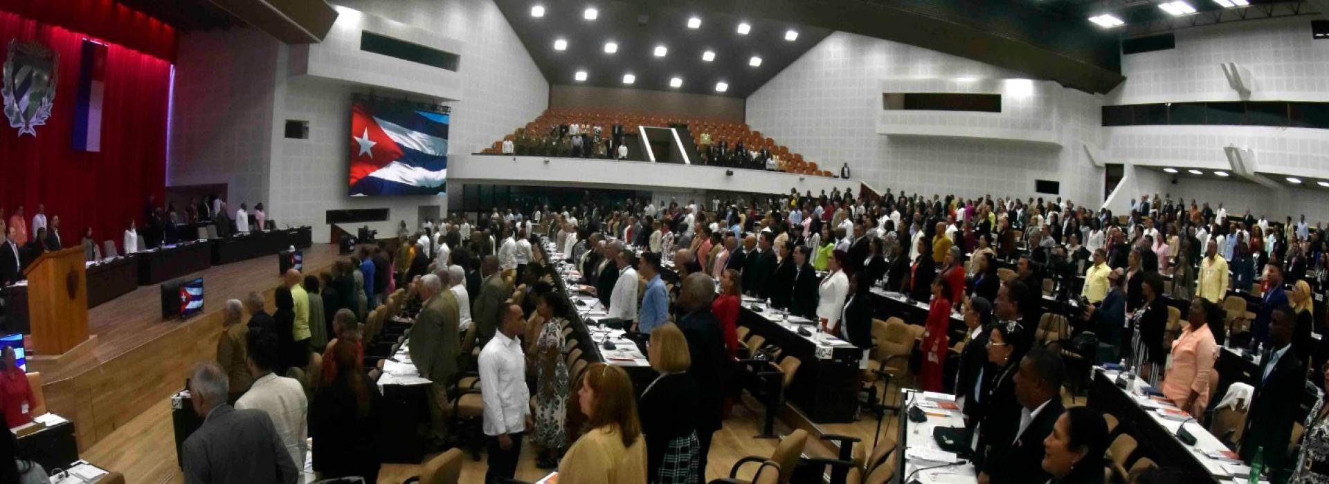 Inició Cuarto Período Ordinario de Sesiones de la Asamblea Nacional del Poder Popular, en su X Legislatura