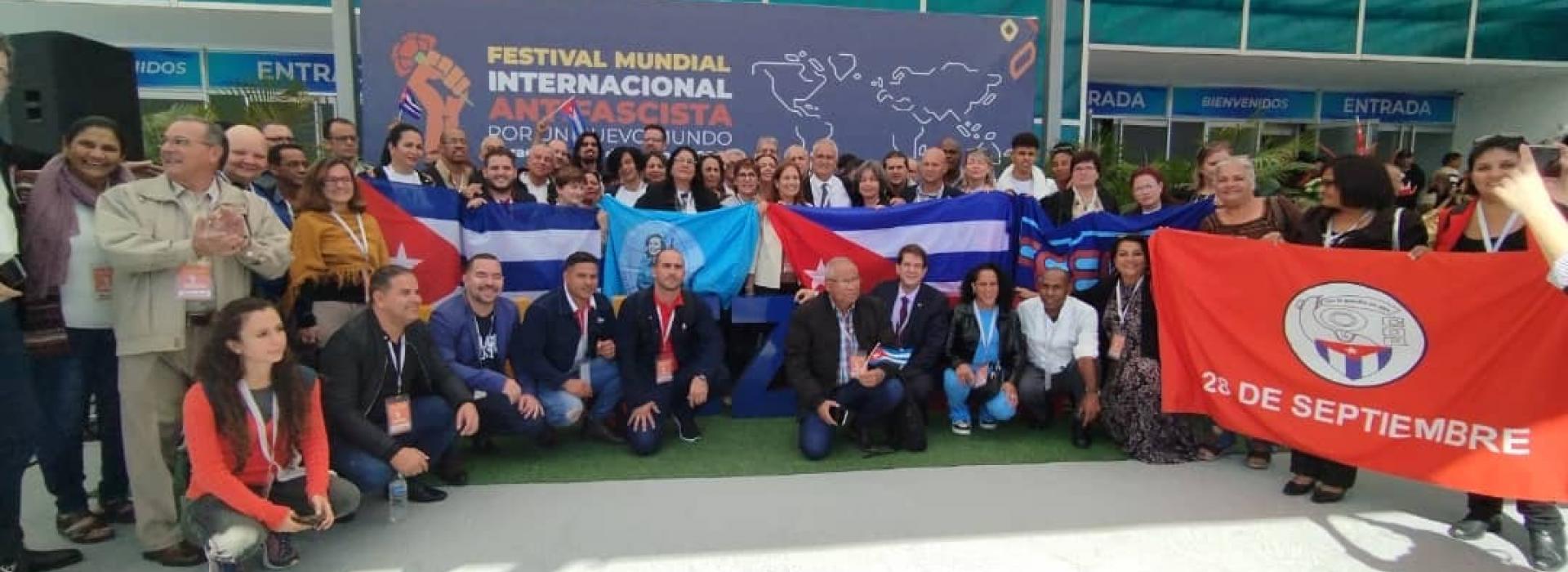 En Caracas, Cuba respalda el clamor mundial contra el Fascismo y a favor de la humanidad