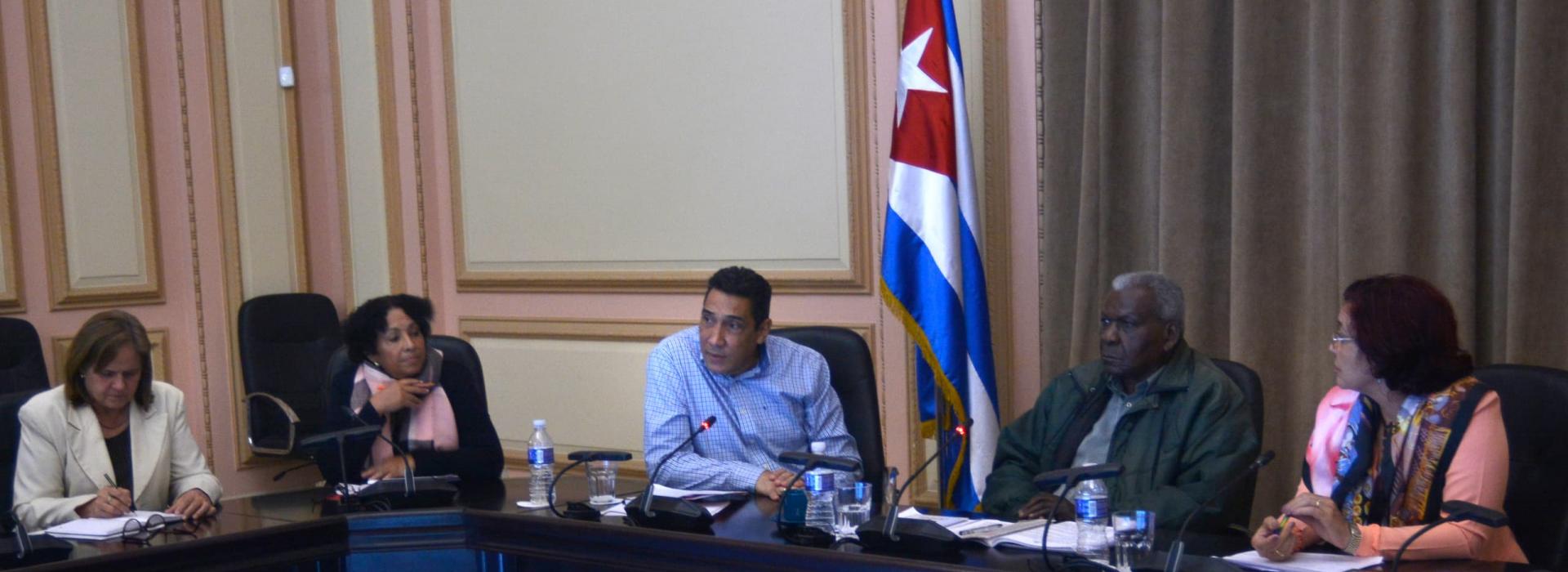 Notificó Esteban Lazo al Ministerio de Transporte del ejercicio de la más alta fiscalización a este organismo.