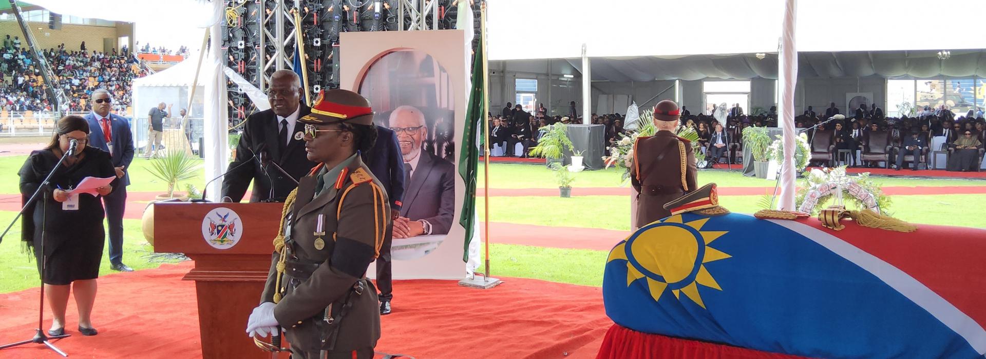 Esteban Lazo en Namibia: Cuba recuerda el inmenso legado de Sam Nujoma y rinde homenaje a su extraordinaria vida