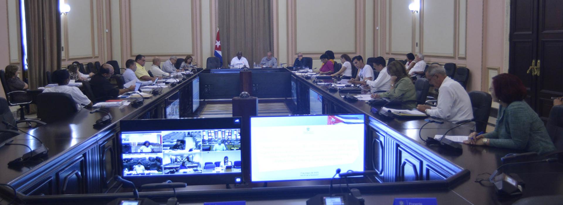 Consejo de Estado examina temas relevantes de la agenda nacional