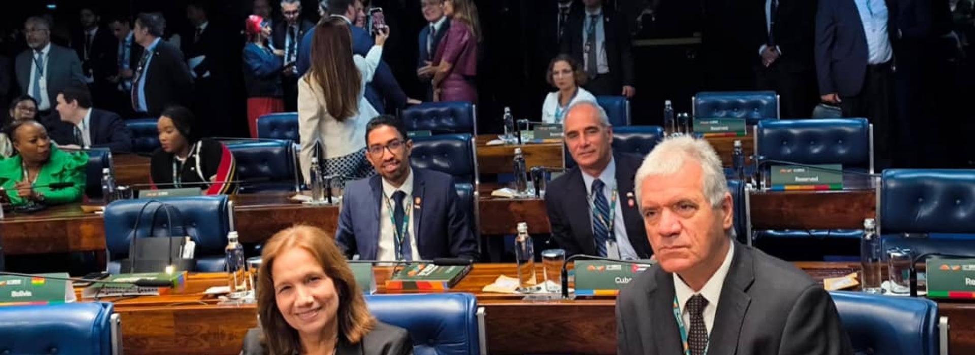 Delegación de Cuba asistió al XI Foro Parlamentario de los BRICS