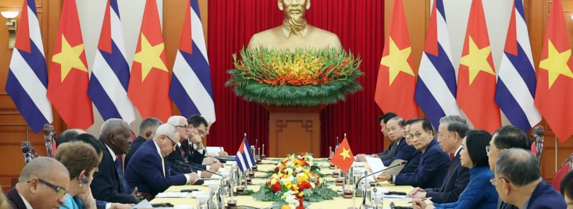 Encuentros que fortalecen la histórica hermandad entre Cuba y Vietnam 