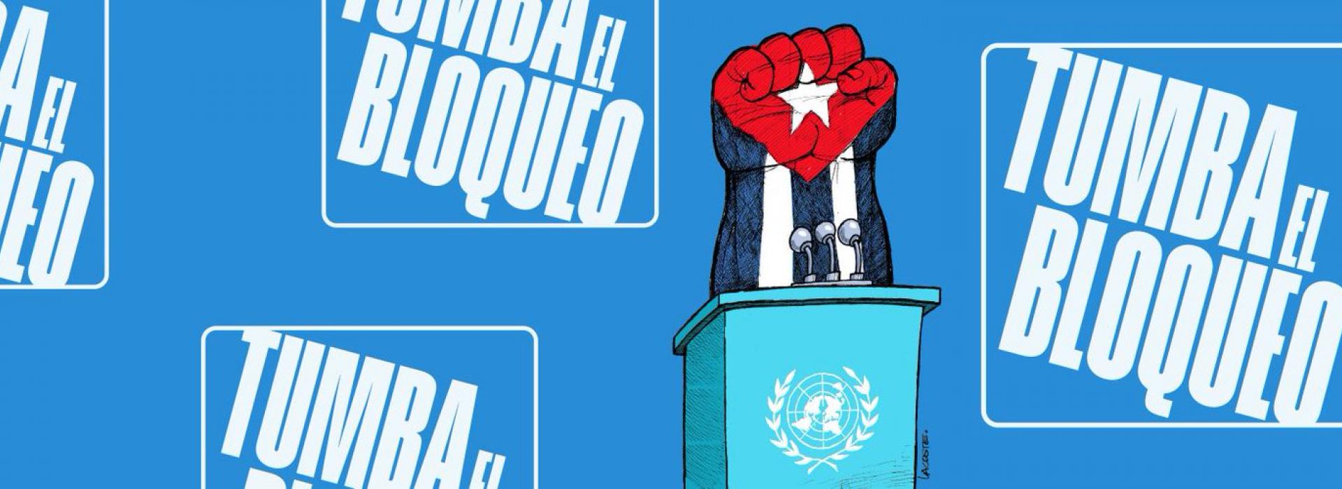 ¡Cuba Sí! ¡Bloqueo No!