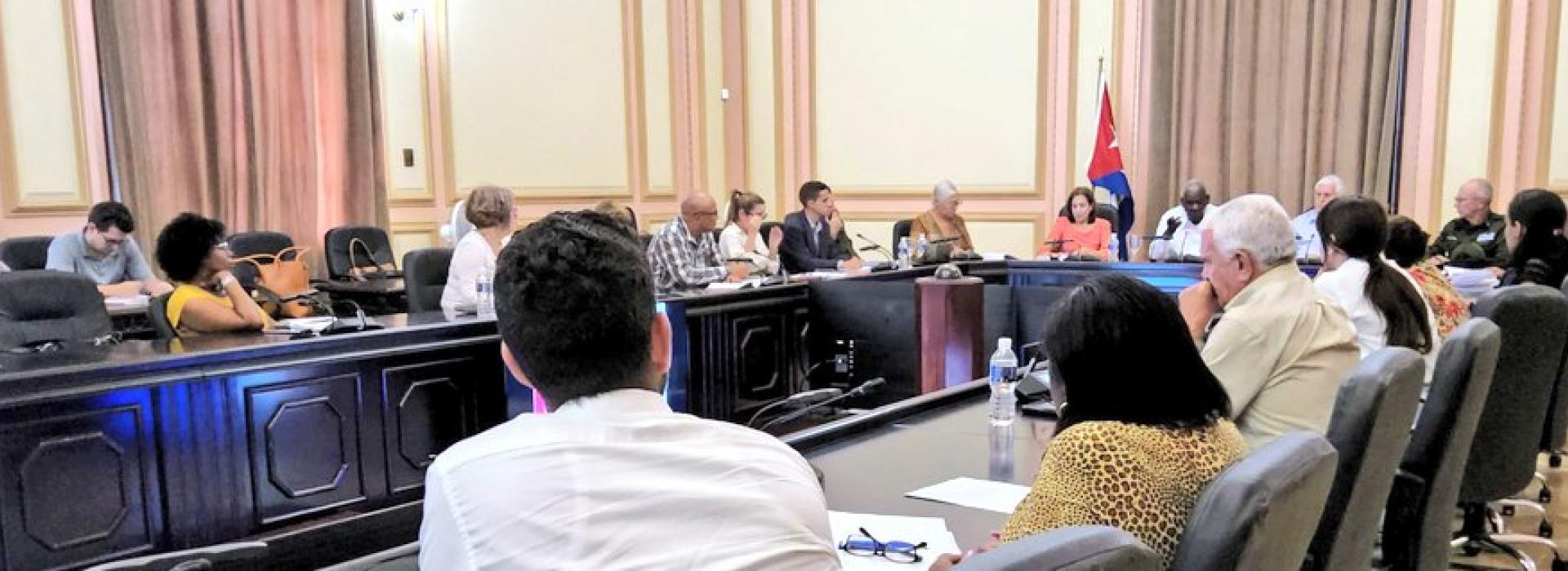 Encabezó Esteban Lazo chequeos parciales de las comisiones parlamentarias sobre implementación de acuerdos adoptados por la Asamblea Nacional