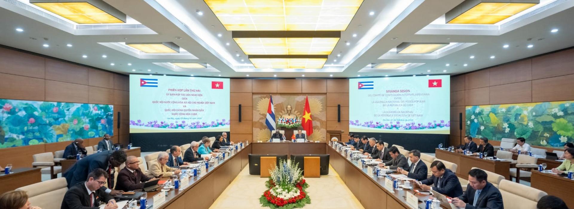 Comité de Cooperación Interparlamentaria: un mecanismo esencial para el fortalecimiento de las relaciones entre Cuba y Vietnam