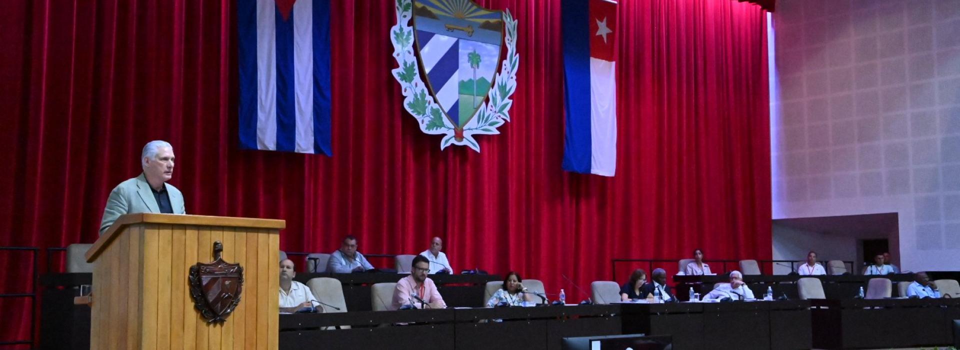 Díaz-Canel al Parlamento: Cuba cambia para levantarse, para vivir mejor, para seguir siendo libre 