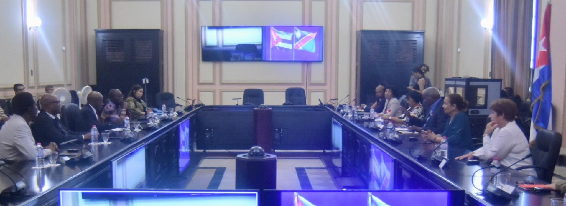 Recibió Esteban Lazo al Primer Ministro de Namibia