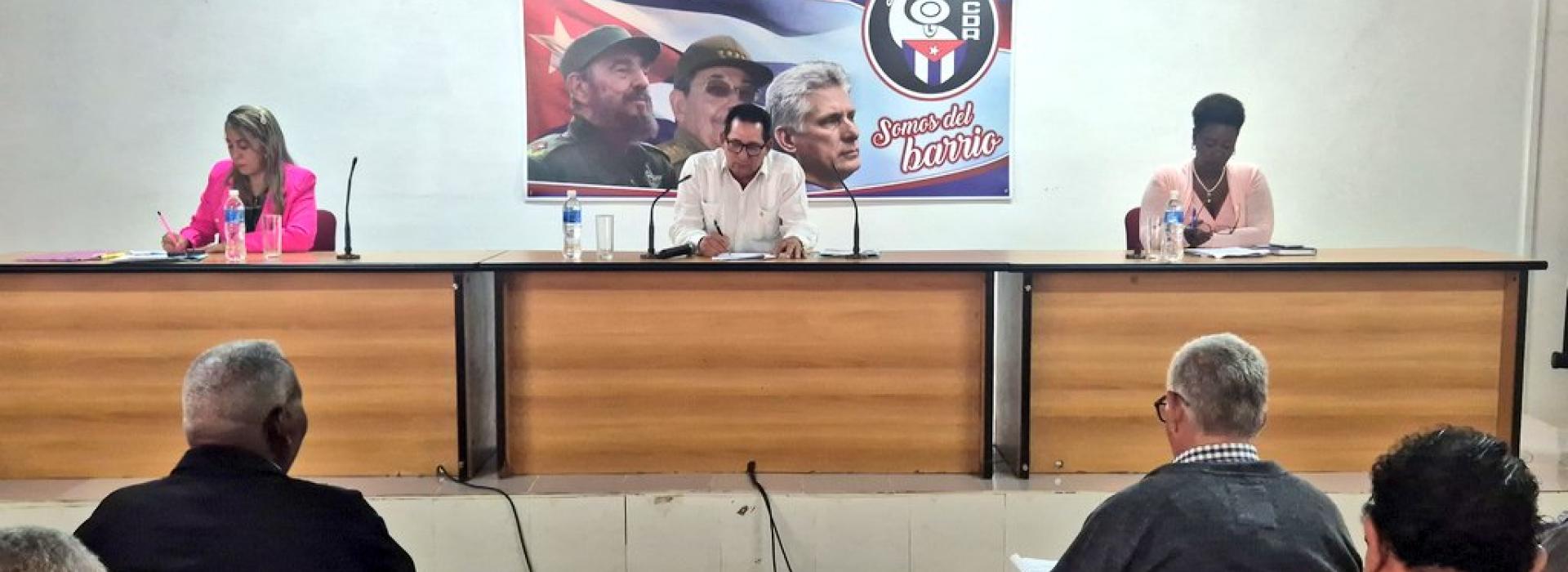 Participó Esteban Lazo en sesión ordinaria de la Asamblea Municipal del Poder Popular de Arroyo Naranjo 