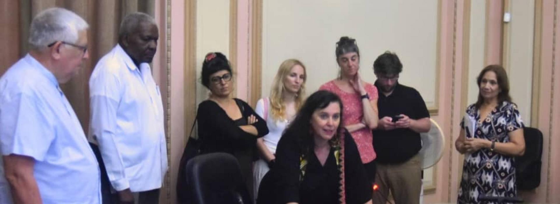 Intercambió Esteban Lazo con eurodiputada Ana Miranda y delegación solidaria española
